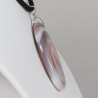 Pendentif Argent - Agate du Botswana