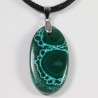 Pendentif Argent - Chrysocolle Malachite