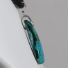 Pendentif Argent - Chrysocolle Malachite