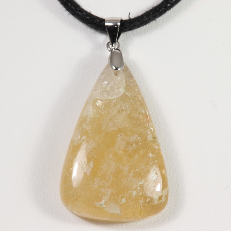 Pendentif Argent - Citrine