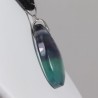 Pendentif Argent - Fluorite arc-en-ciel