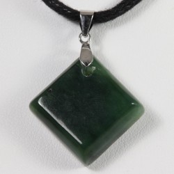 Pendentif Argent - Jade Néphrite