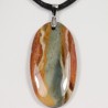 Pendentif Argent - Jaspe Polychrome