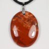 Pendentif Argent - Jaspe Rouge