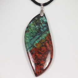 Pendentif Argent - Jaspe Sonora Sunrise