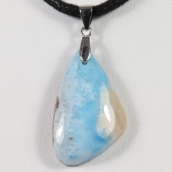 Pendentif Argent - Larimar