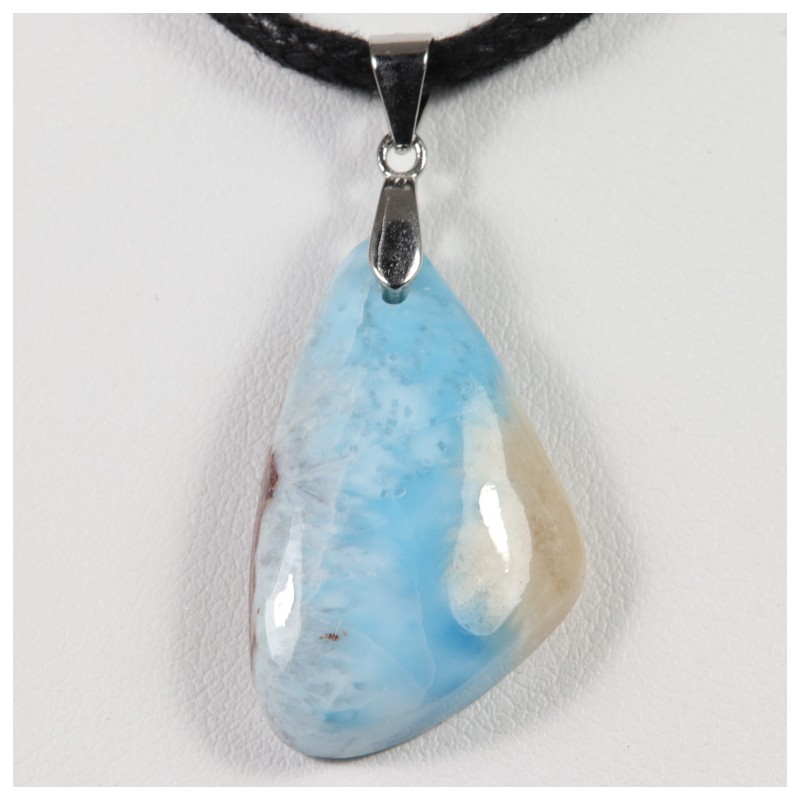 Pendentif Argent - Larimar
