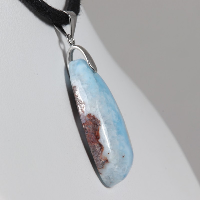 Pendentif Argent - Larimar