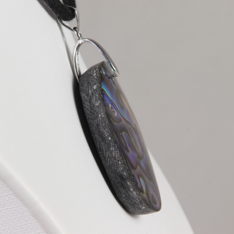 Pendentif Argent - Nacre Abalone