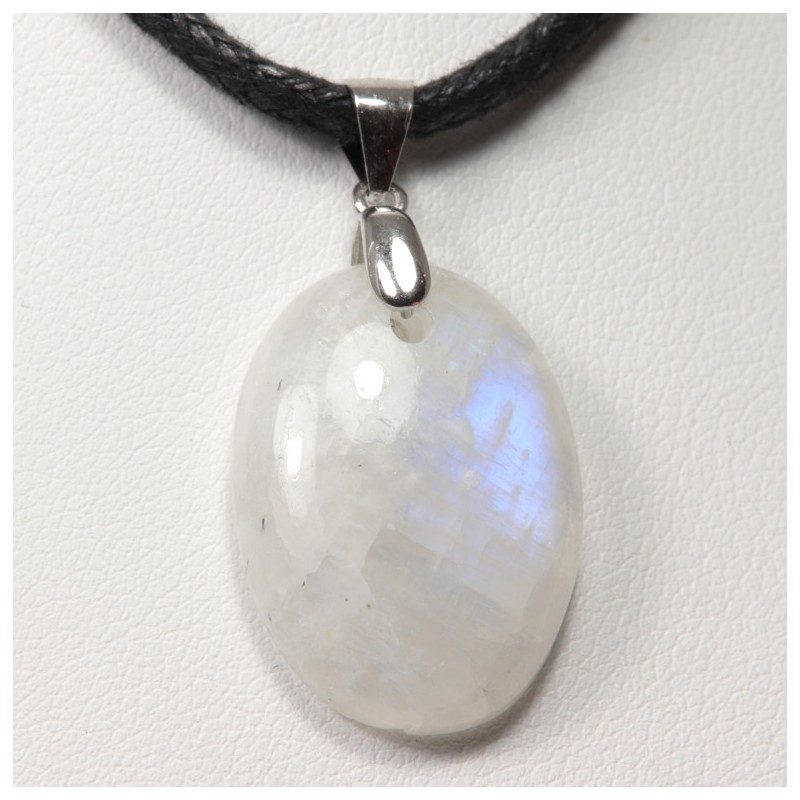 Pendentif Argent - Pierre de Lune