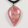 Pendentif Argent - Rhodochrosite