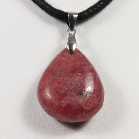 Pendentif Argent - Rhodonite