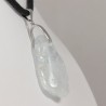 Pendentif Argent - Topaze Bleue Naturelle