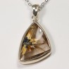 Pendentif Quartz rutile Argent 925