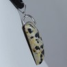 Pendentif Argent - Jaspe Dalmatien