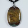 Pendentif Argent - Jaspe Polychrome