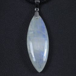 Pendentif Argent - Pierre de Lune