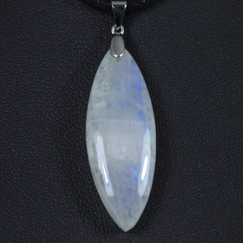 Pendentif Argent - Pierre de Lune