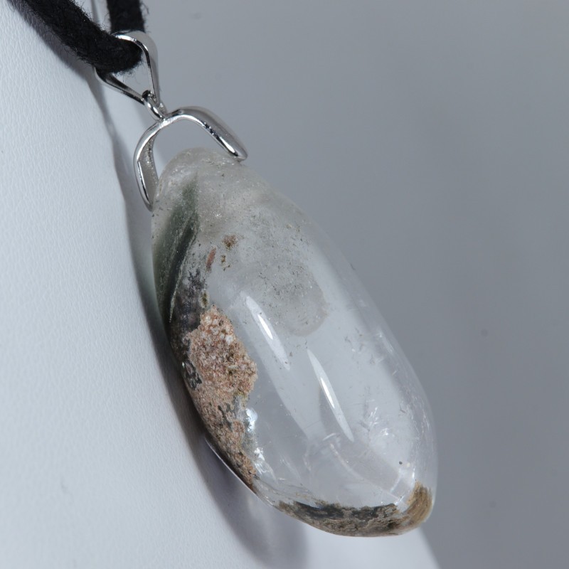 Pendentif Argent - Quartz Chlorite