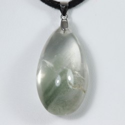 Pendentif Argent - Quartz Fantôme