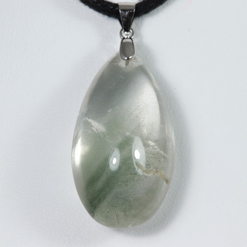 Pendentif Argent - Quartz Fantôme