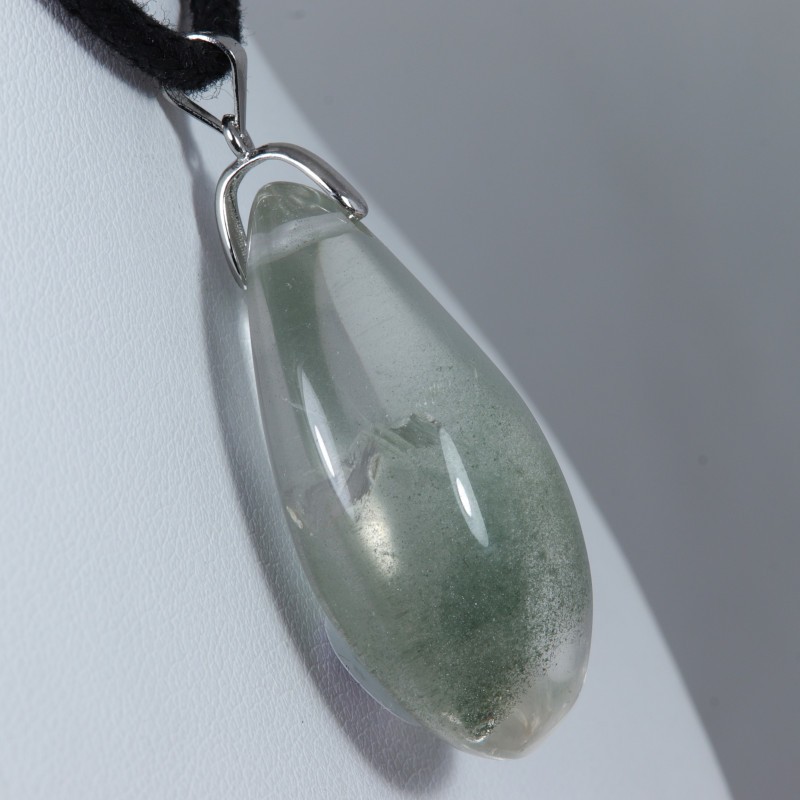 Pendentif Argent - Quartz Fantôme