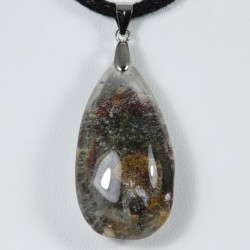 Pendentif Argent - Quartz Chlorite