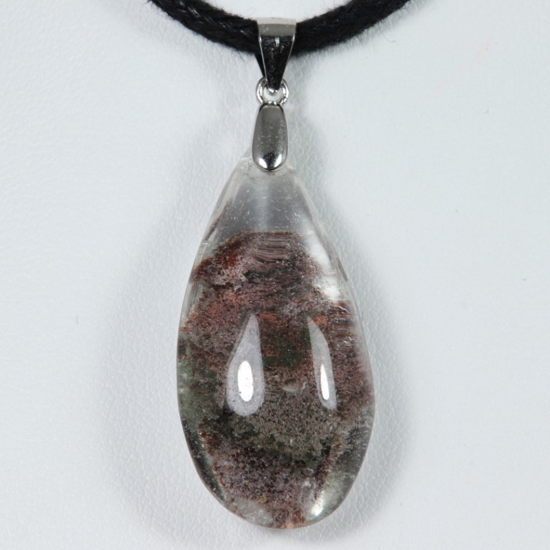 Pendentif Argent - Quartz Chlorite