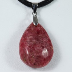 Pendentif Argent - Rhodonite