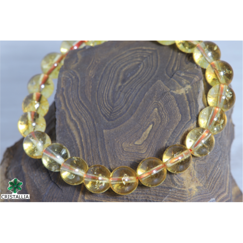 Bracelet pierres naturelles citrine