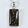 Pendentif serti argent 925 - Œil de Fer
