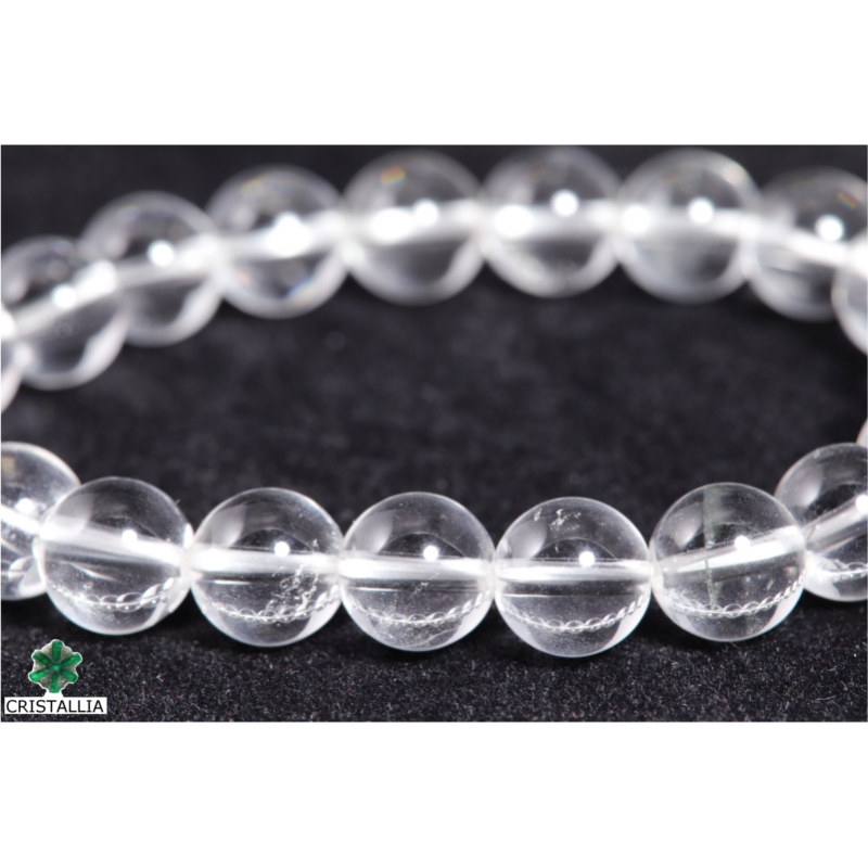 Bracelet perles Cristal de roche