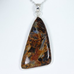 Pendentif serti argent 925 - Piétersite