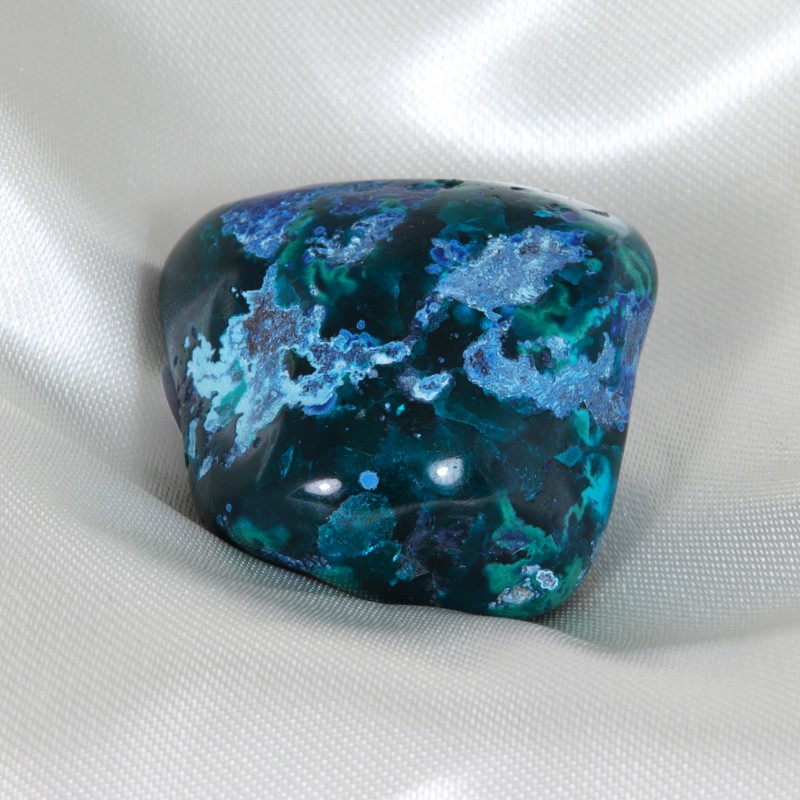 Pierre roulée - Dioptase