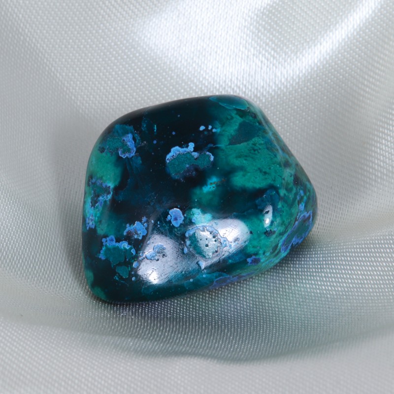 Pierre roulée - Dioptase