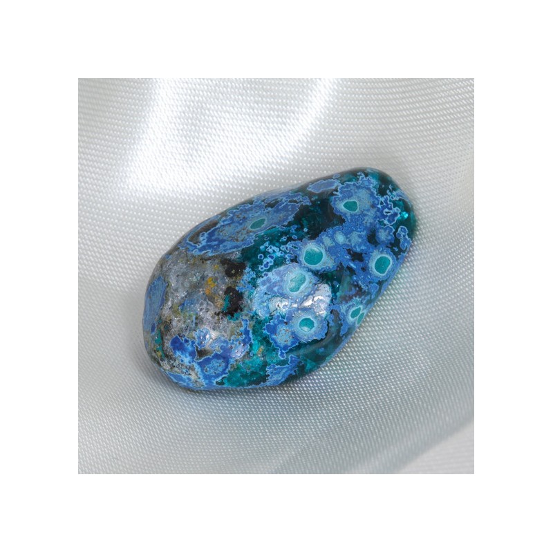 Pierre roulée - Dioptase Shattuckite