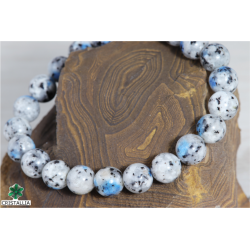 Bracelet pierres naturelles Granit Azurite K2