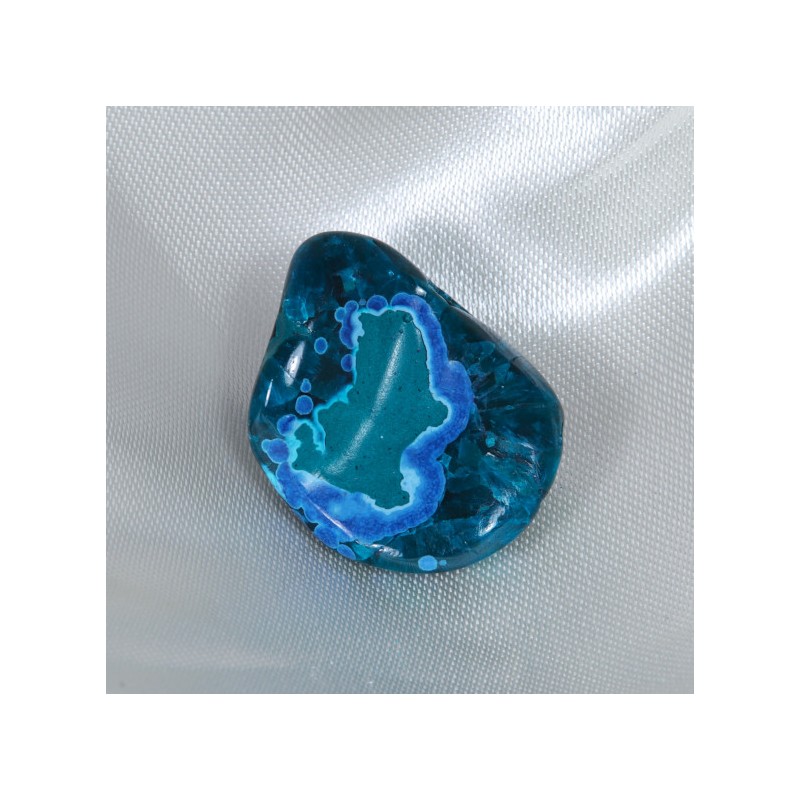 Pierre roulée - Dioptase Shattuckite