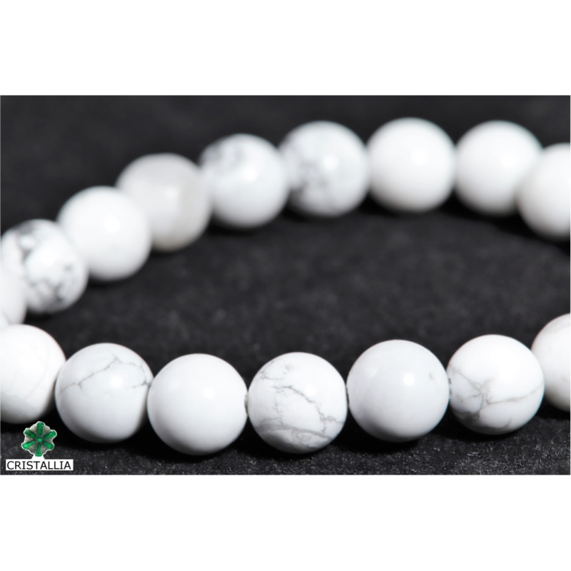 Bracelet perles Howlite