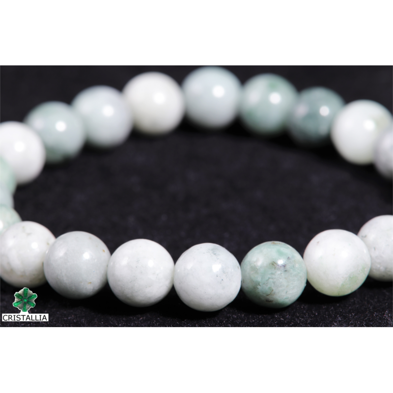 Bracelet perles Jade Jadéite