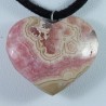 Pendentif Argent - Rhodochrosite