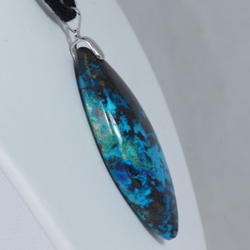 Pendentif Argent - Chrysocolle