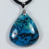 Pendentif Argent - Chrysocolle