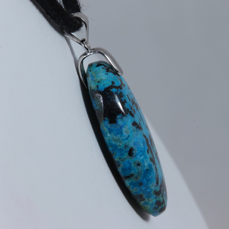 Pendentif Argent - Chrysocolle