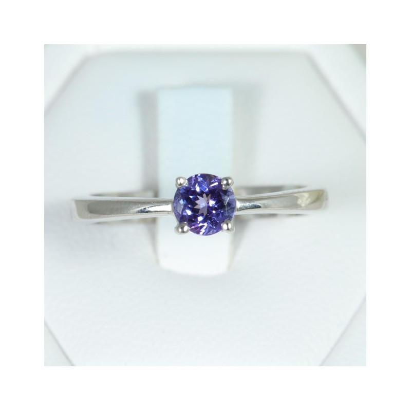 Bague en argent Tanzanite - Taille 56