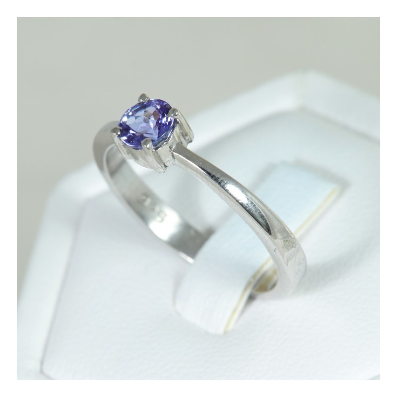 Bague en argent Tanzanite - Taille 56