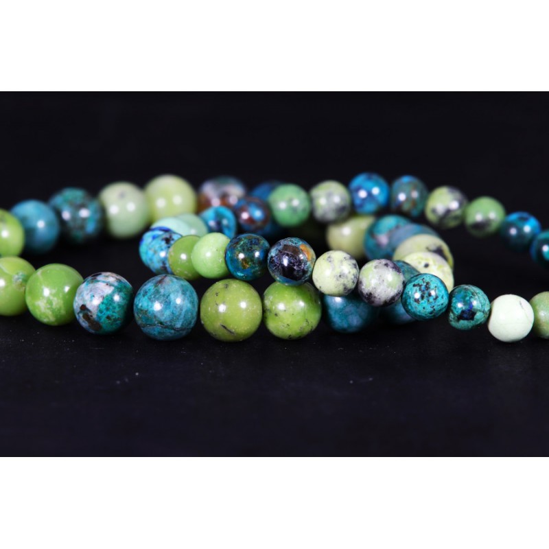 Bracelet - Chrysocolle et Chrysoprase