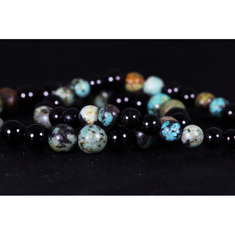 Bracelet - Tourmaline et Turquoise