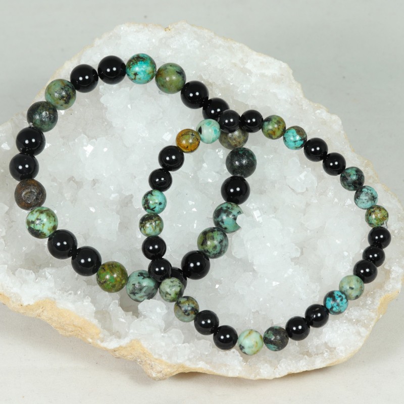 Bracelet - Tourmaline et Turquoise