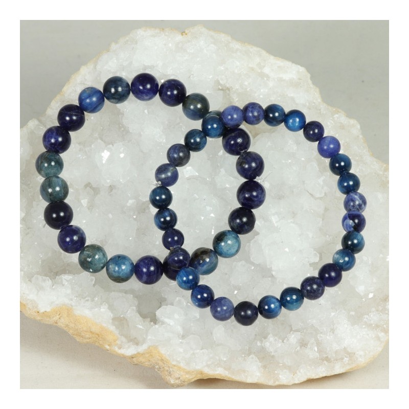 Bracelet - Cyanite et Sodalite